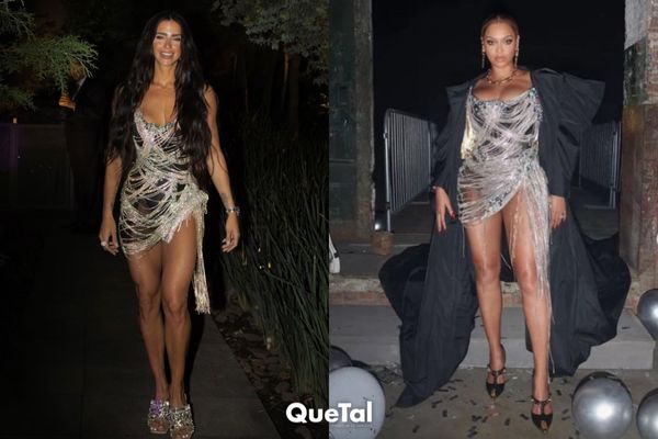 Bárbara de Regil usó el mismo vestido que Beyoncé.